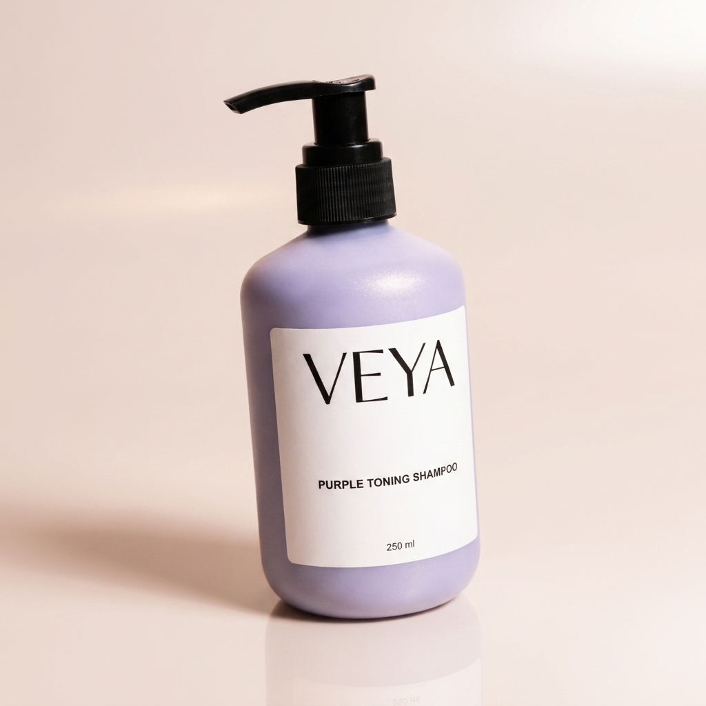 VÉYA Purple Toning Shampoo angle