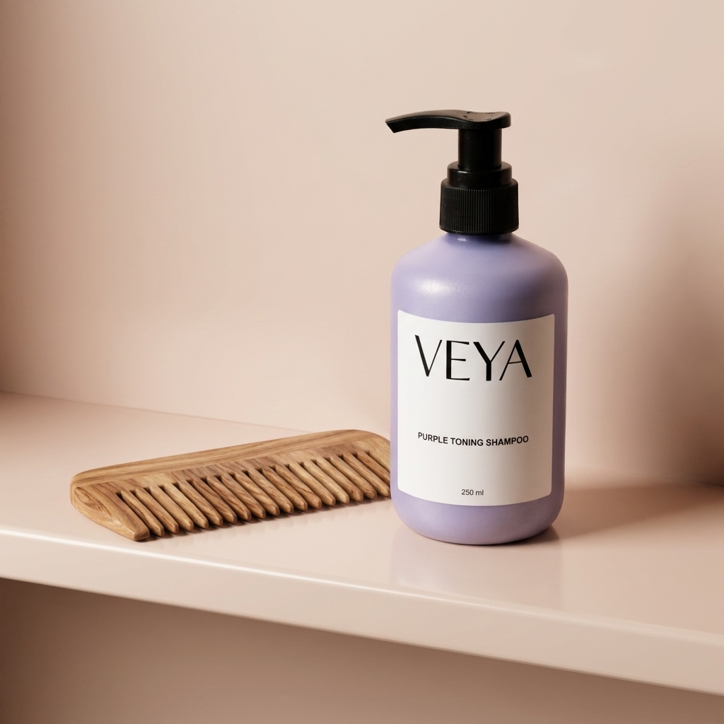 VÉYA Purple Toning Shampoo detail