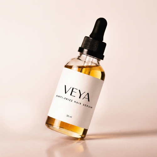 VÉYA Anti-Frizz Hair Serum angle
